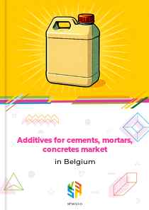 Additives for cements, mortars, concretes market in Belgium