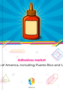 Adhesives market in United States of America, including Puerto Rico and US Virgin Islands