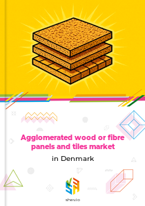 Agglomerated wood or fibre panels and tiles market in Denmark