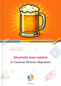 Alcoholic beer market in Central African Republic