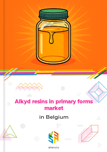 Alkyd resins in primary forms market in Belgium