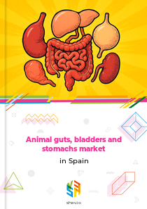 Animal guts, bladders and stomachs market in Spain