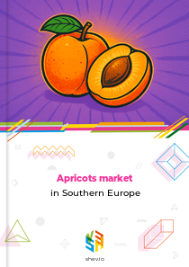 Apricots market in Southern Europe