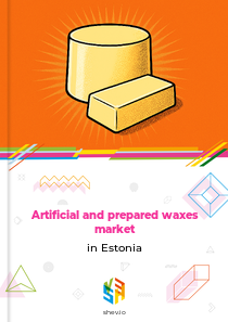 Artificial and prepared waxes market in Estonia