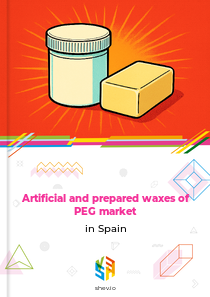 Artificial and prepared waxes of PEG market in Spain
