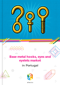 Base metal hooks, eyes and eyelets market in Portugal