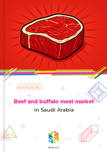Beef and buffalo meat market in Saudi Arabia