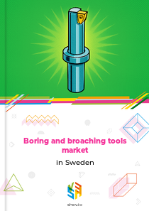Boring and broaching tools market in Sweden