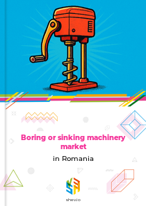 Boring or sinking machinery market in Romania