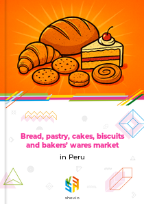Bread, pastry, cakes, biscuits and bakers’ wares market in Peru