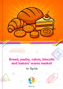 Bread, pastry, cakes, biscuits and bakers’ wares market in Syria