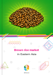Brown rice market in Eastern Asia