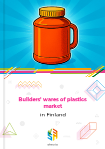 Builders’ wares of plastics market in Finland