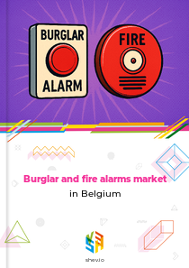Burglar and fire alarms market in Belgium