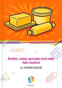 Butter, dairy spreads and milk fats market in MERCOSUR