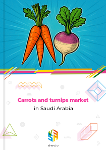 Carrots and turnips market in Saudi Arabia