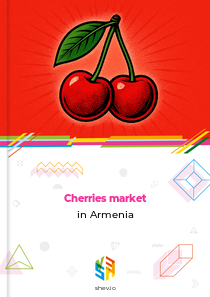 Cherries market in Armenia
