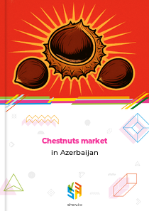 Chestnuts market in Azerbaijan