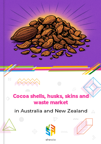 Cocoa shells, husks, skins and waste market in Australia and New Zealand
