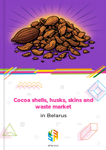 Cocoa shells, husks, skins and waste market in Belarus