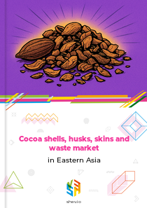 Cocoa shells, husks, skins and waste market in Eastern Asia