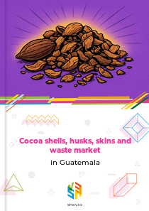 Cocoa shells, husks, skins and waste market in Guatemala