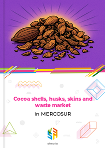 Cocoa shells, husks, skins and waste market in MERCOSUR