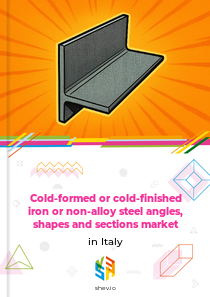 Cold-formed or cold-finished iron or non-alloy steel angles, shapes and sections market in Italy