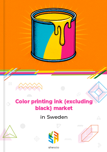 Color printing ink (excluding black) market in Sweden