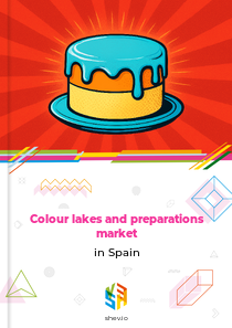 Colour lakes and preparations market in Spain