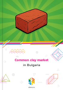 Common clay market in Bulgaria