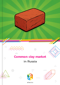 Common clay market in Russia