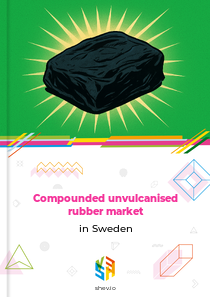 Compounded unvulcanised rubber market in Sweden
