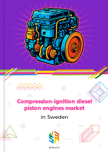Compression-ignition diesel piston engines market in Sweden