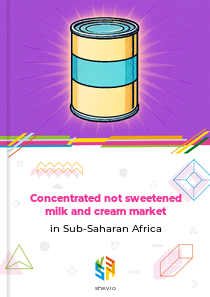 Concentrated not sweetened milk and cream market in Sub-Saharan Africa