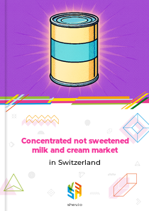 Concentrated not sweetened milk and cream market in Switzerland