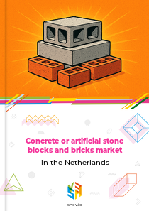 Concrete or artificial stone blocks and bricks market in the Netherlands