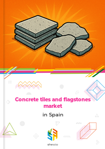 Concrete tiles and flagstones market in Spain