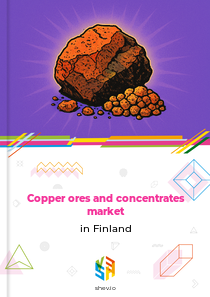 Copper ores and concentrates market in Finland