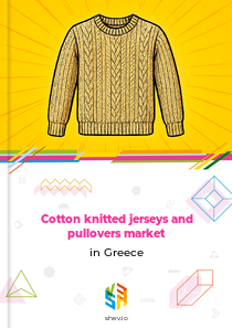 Cotton knitted jerseys and pullovers market in Greece