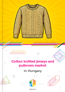 Cotton knitted jerseys and pullovers market in Hungary