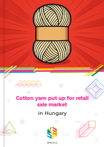 Cotton yarn put up for retail sale market in Hungary