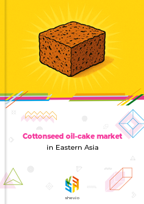 Cottonseed oil-cake market in Eastern Asia