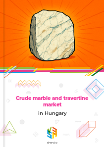 Crude marble and travertine market in Hungary