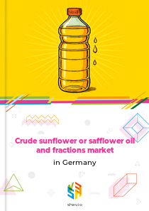 Crude sunflower or safflower oil and fractions market in Germany