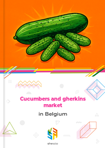 Cucumbers and gherkins market in Belgium