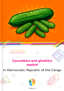 Cucumbers and gherkins market in Democratic Republic of the Congo