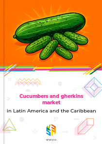 Cucumbers and gherkins market in Latin America and the Caribbean