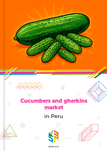 Cucumbers and gherkins market in Peru