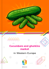 Cucumbers and gherkins market in Western Europe